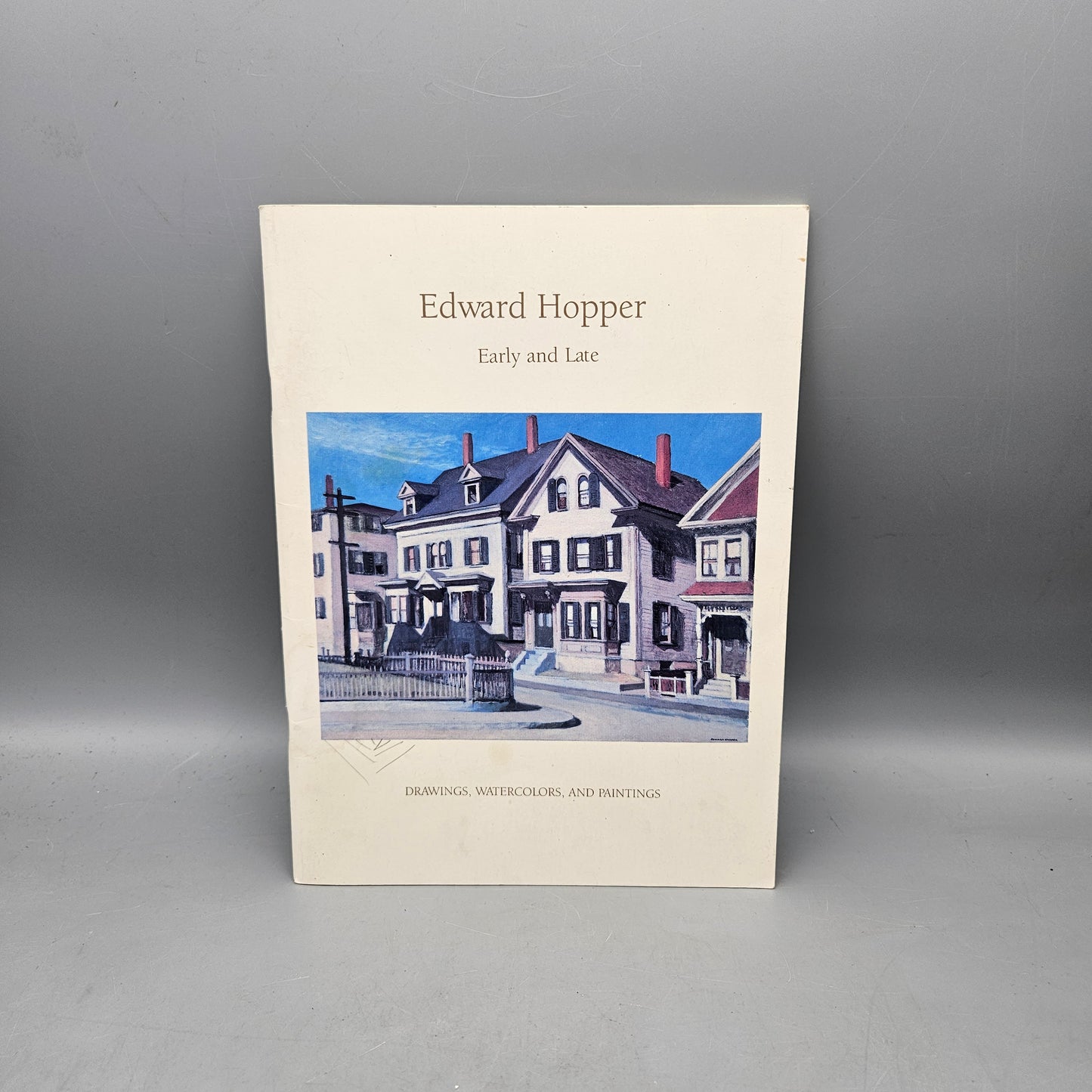 Book: Edward Hopper Early and Late