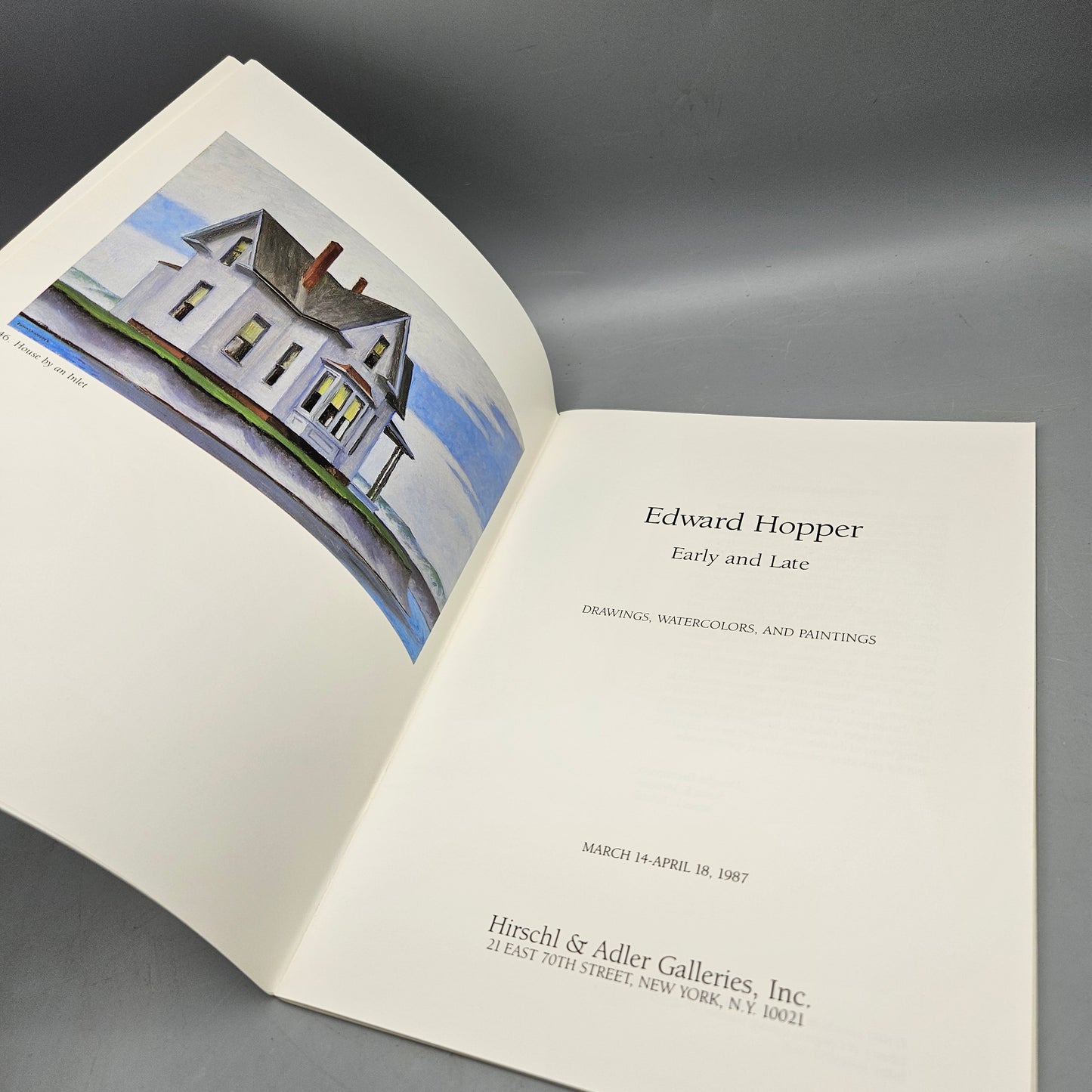 Book: Edward Hopper Early and Late