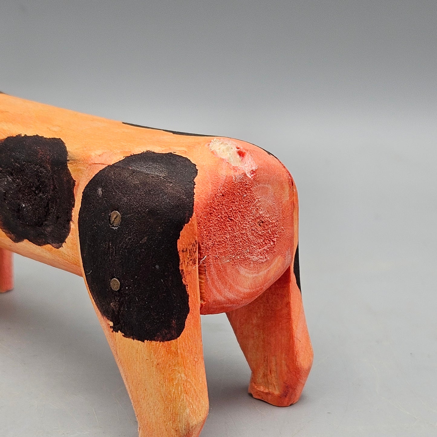 Wooden Folk Art Dog