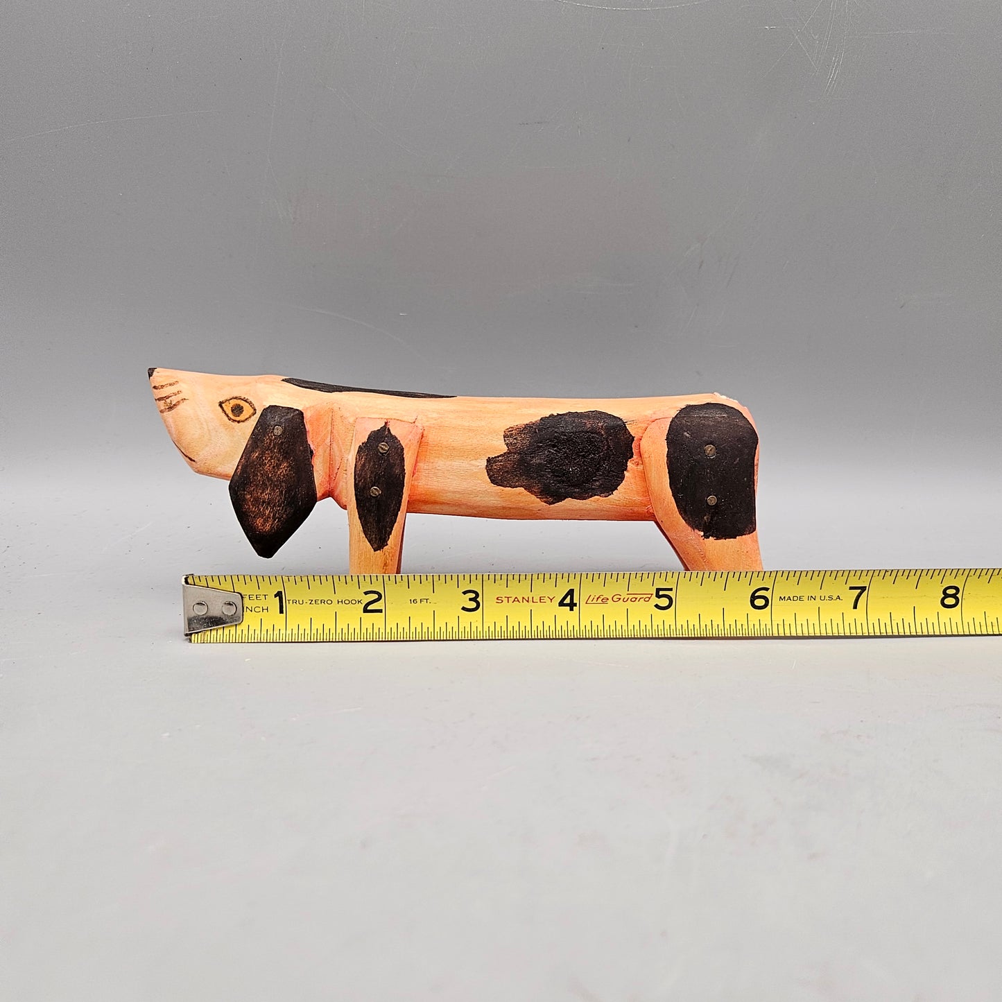 Wooden Folk Art Dog