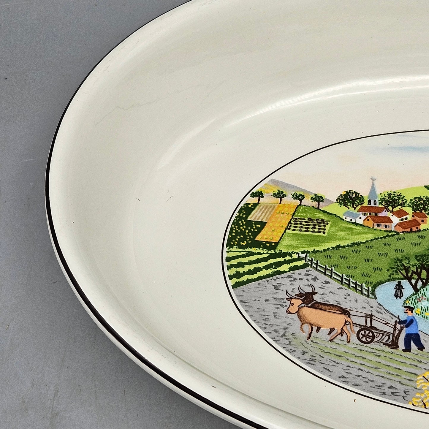 Villeroy & Boch Vilbofour Naif Oval Baker Dish
