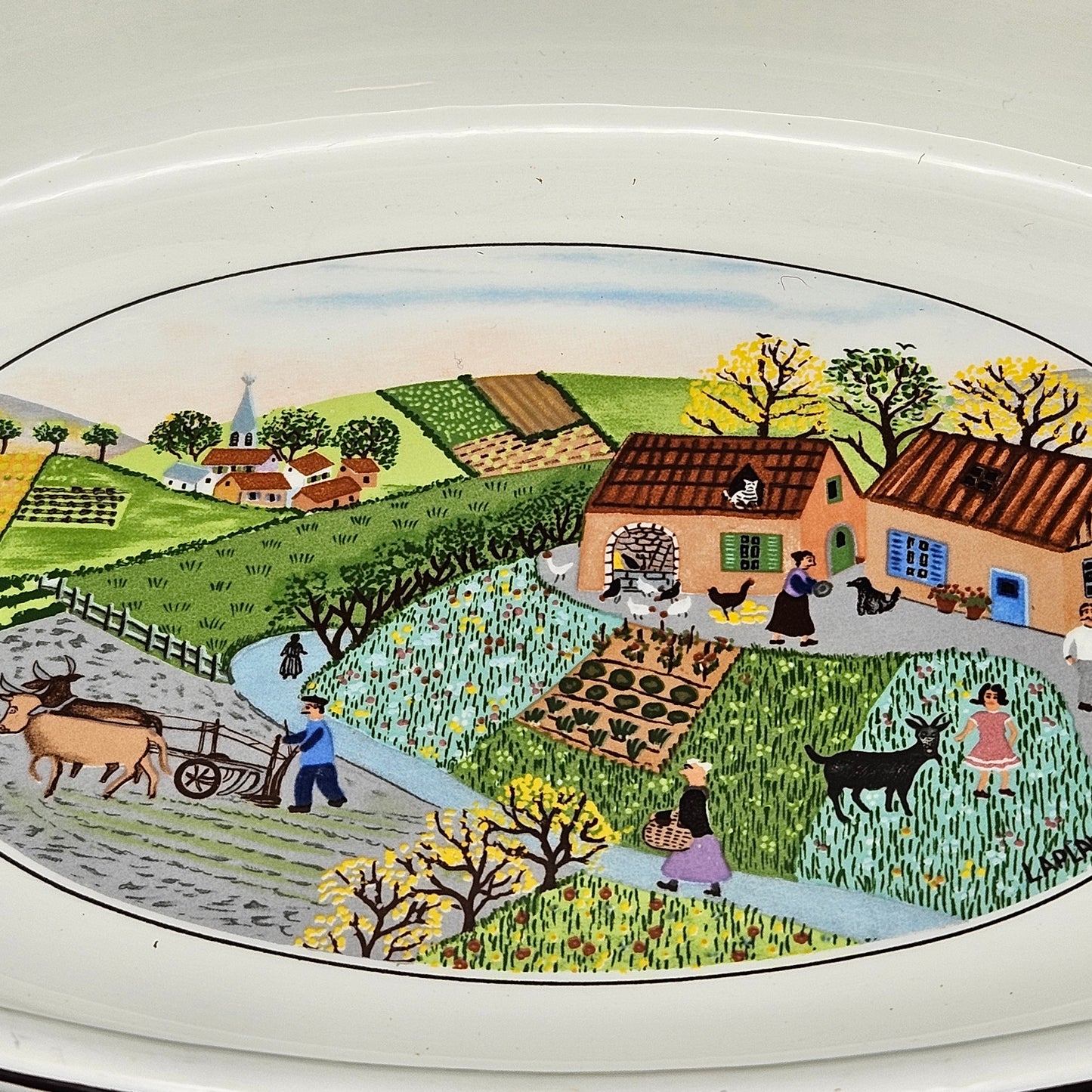 Villeroy & Boch Vilbofour Naif Oval Baker Dish