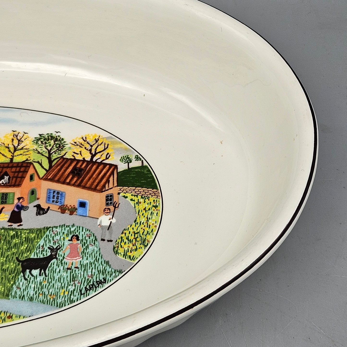 Villeroy & Boch Vilbofour Naif Oval Baker Dish