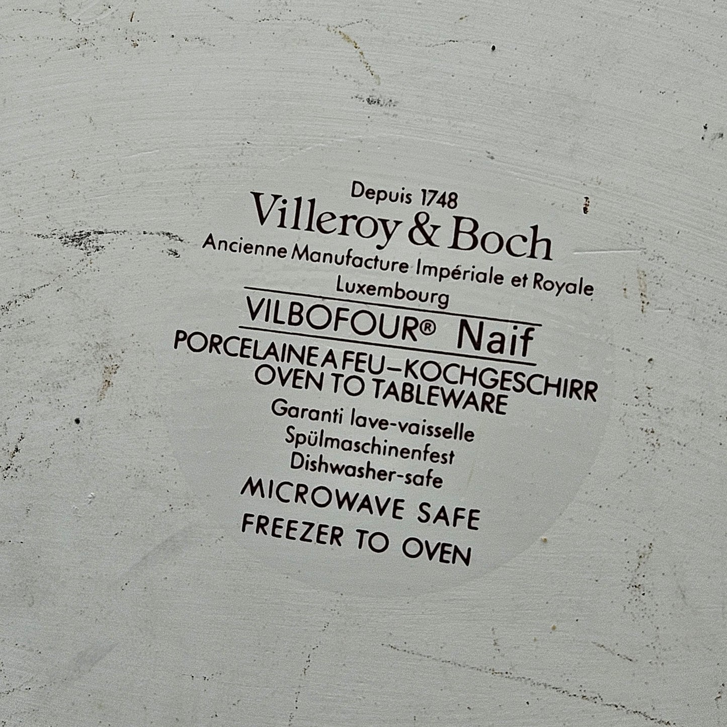 Villeroy & Boch Vilbofour Naif Oval Baker Dish