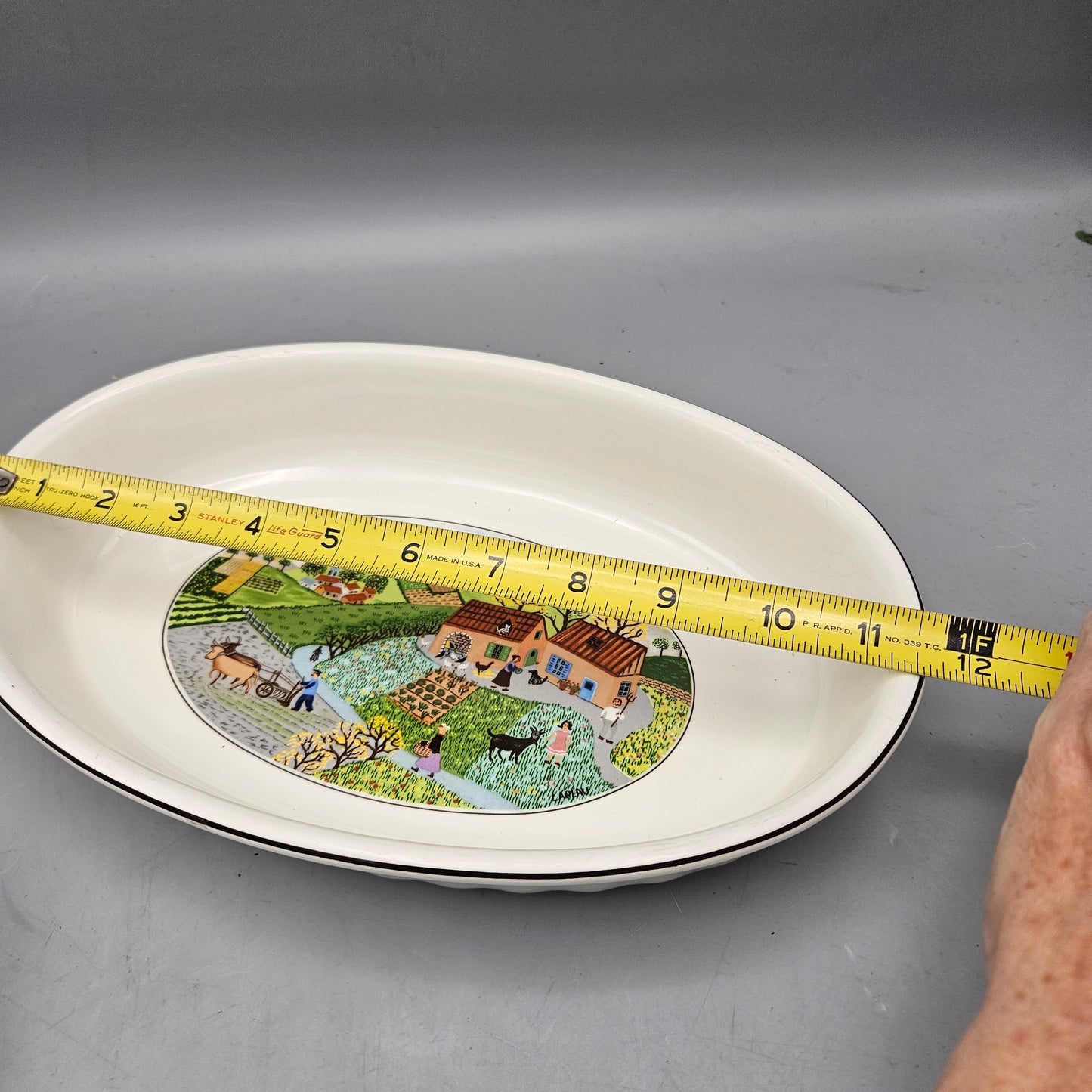 Villeroy & Boch Vilbofour Naif Oval Baker Dish