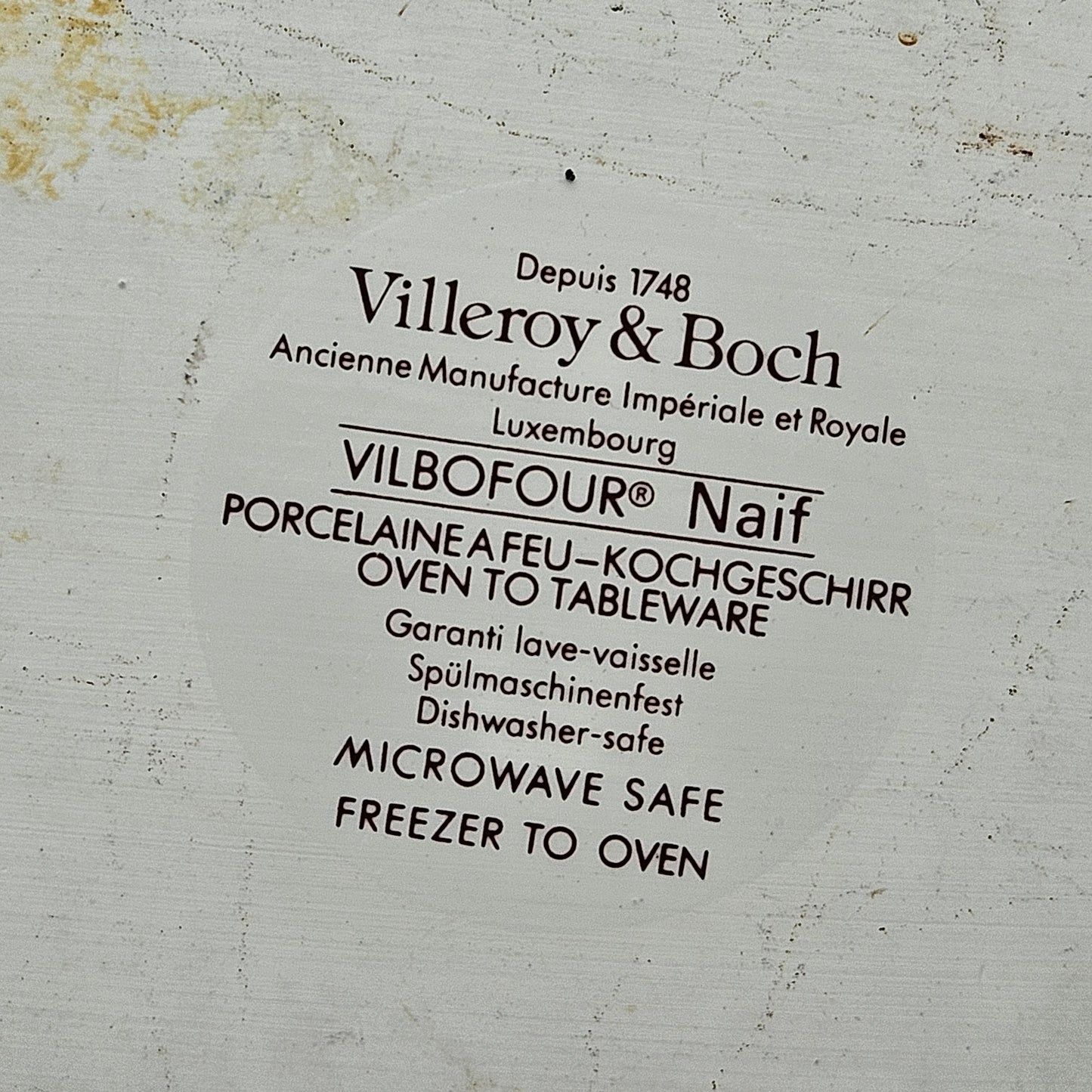 Villeroy & Boch Vilbofour Naif Recatngular Baker Dish