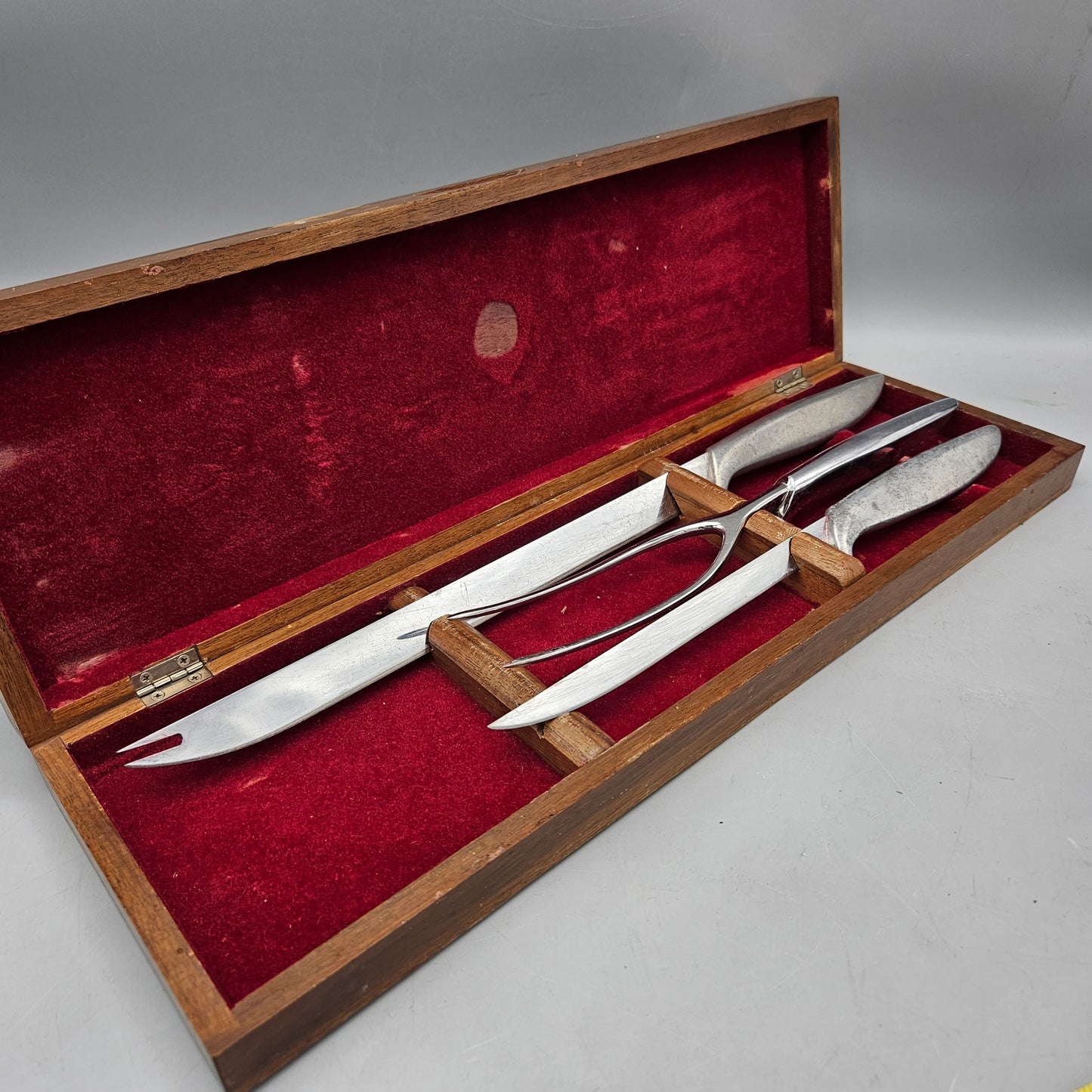 Gerber Snickersnee 3 Piece Knife Set in Wooden Box