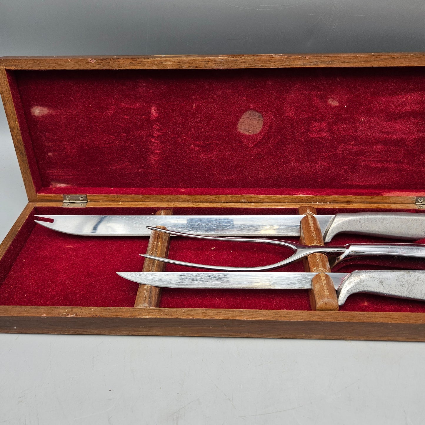 Gerber Snickersnee 3 Piece Knife Set in Wooden Box
