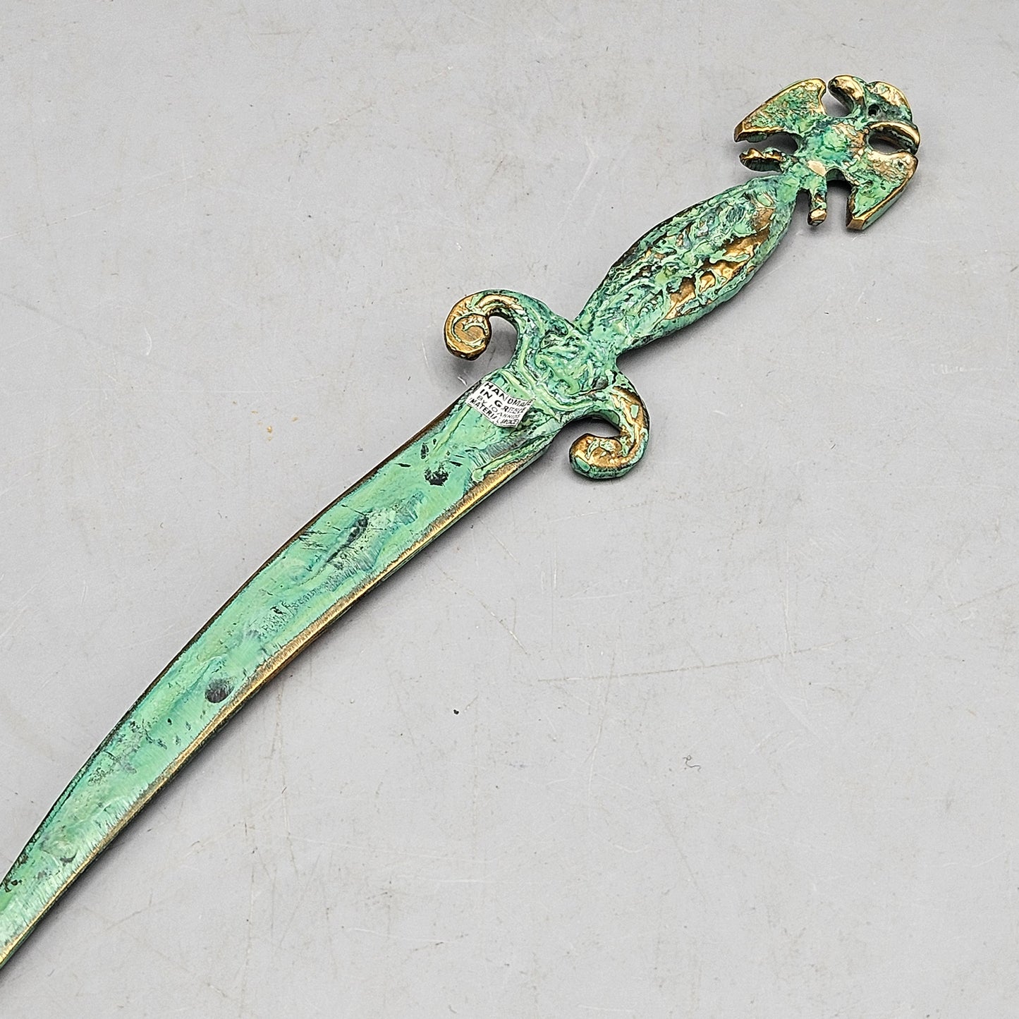 Greek Sword Metal Letter Opener