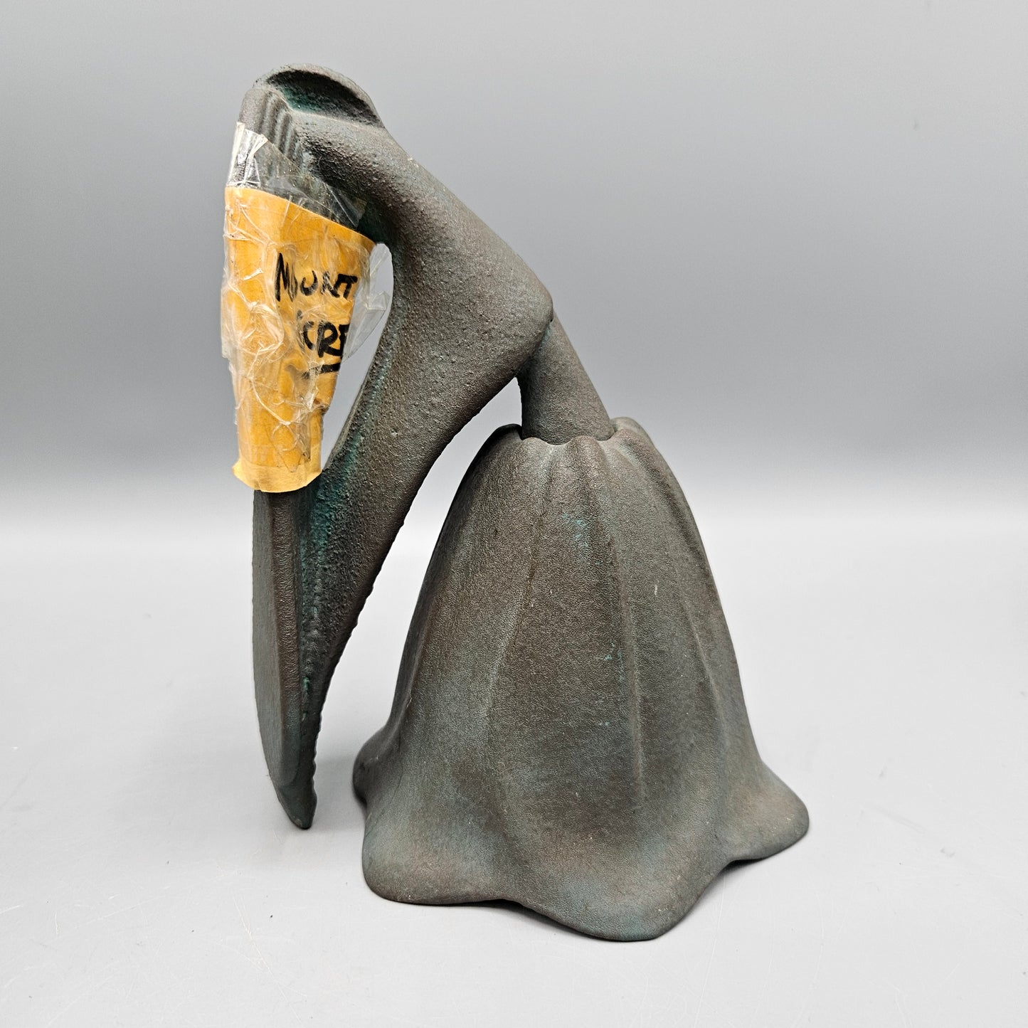 Verdigris Flower Bell