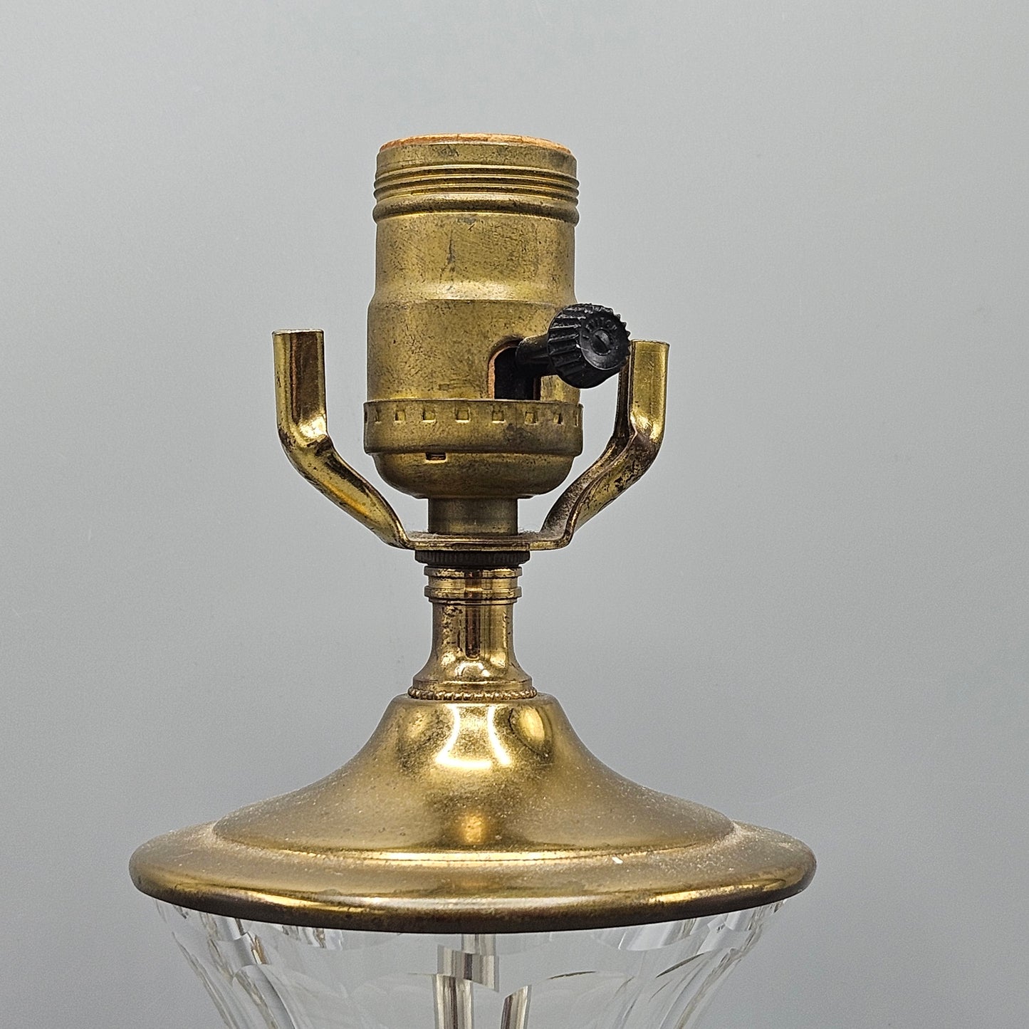 Vintage Waterford Crystal Table Lamp