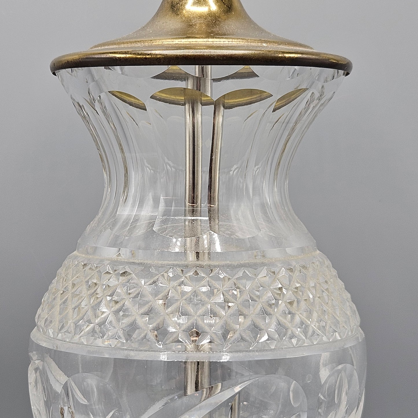 Vintage Waterford Crystal Table Lamp