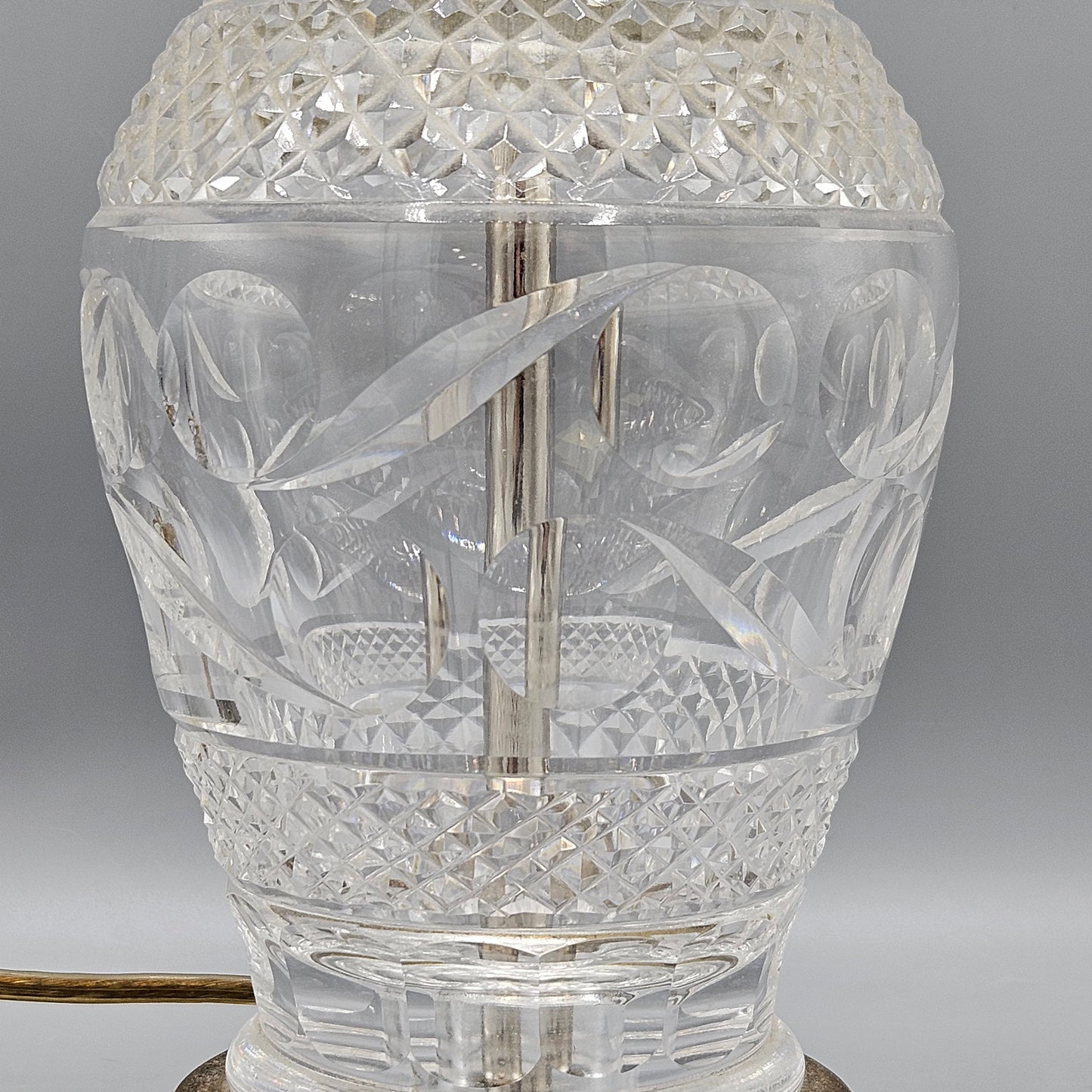 Vintage Waterford Crystal Table Lamp