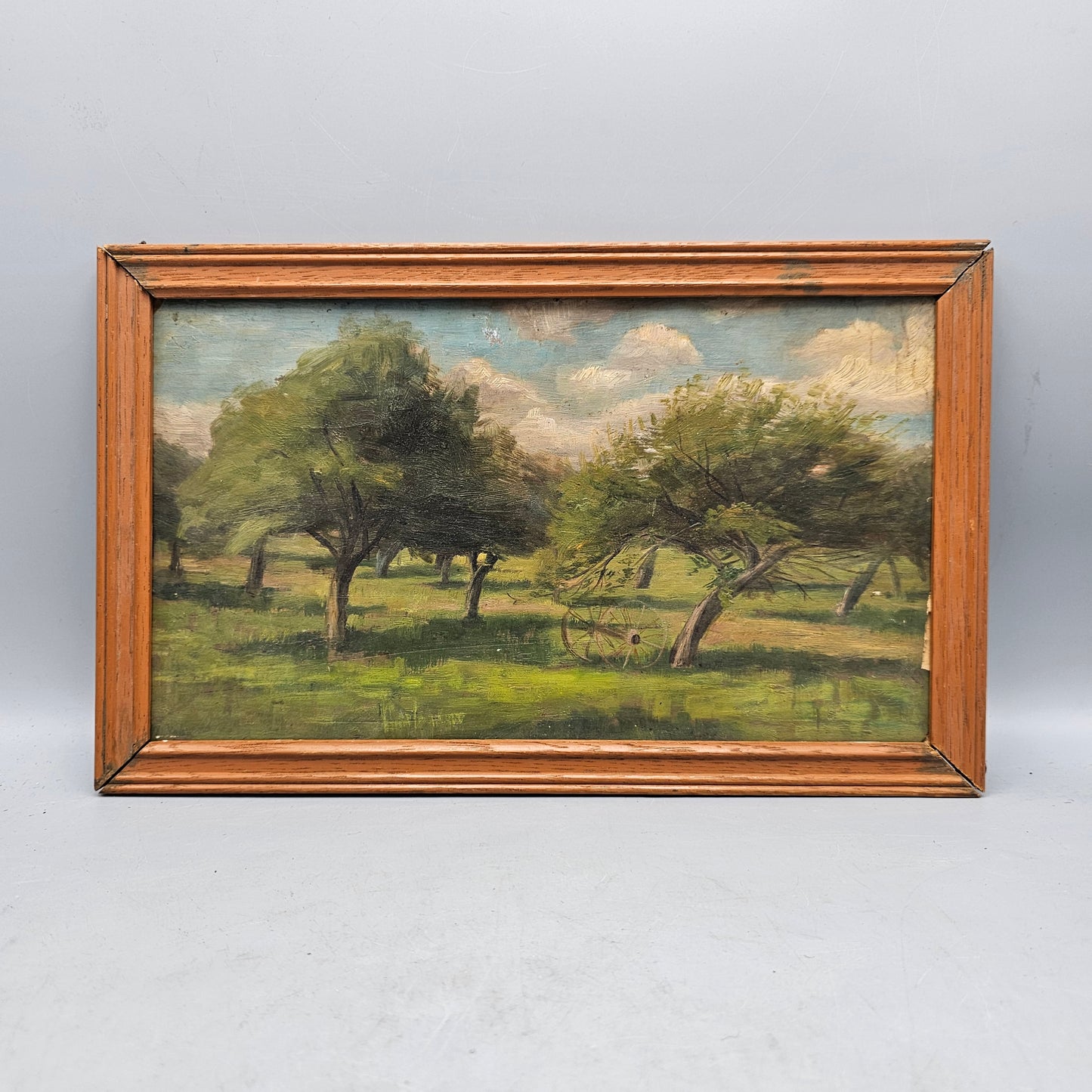 Antique Landscape with Trees Oil Painting