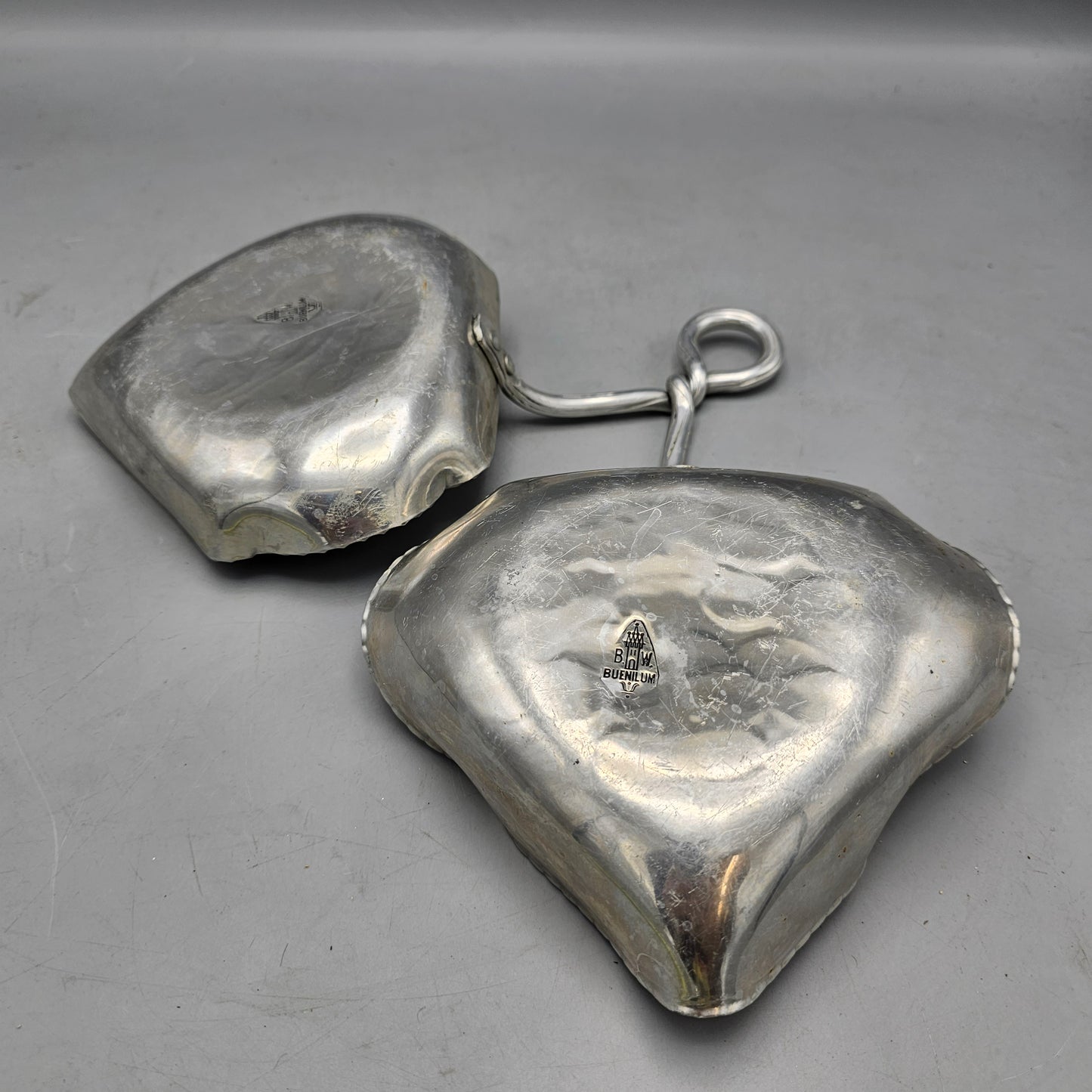 B.W. Buenilum Aluminum Leaf Shaped Serving Dish