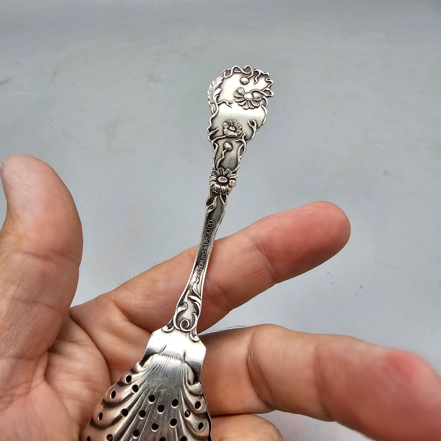 Daisy By Paye And Baker Sterling Silver Tea Infuser Spoon