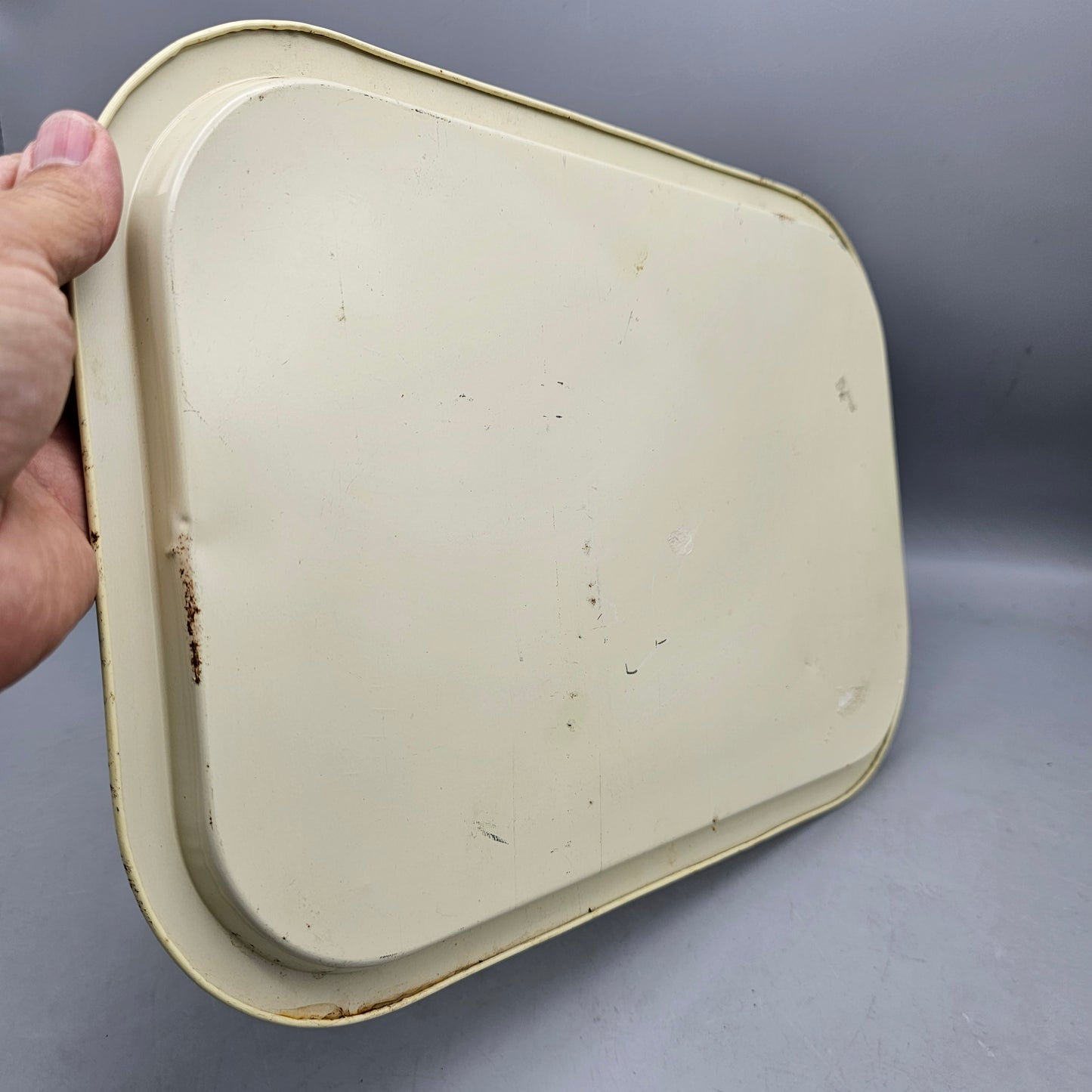 Vintage "How to Eat a Lobster" Tin Serving Tray