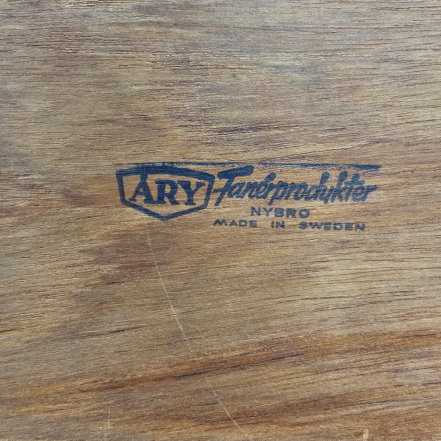 Ary Fanerprodykter NYBRO Teak Tray Made in Sweden