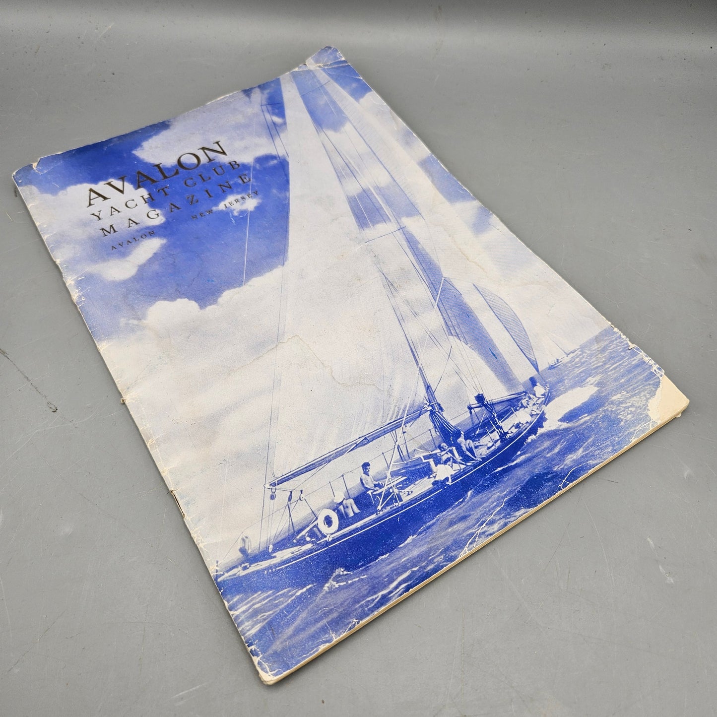 Vintage Avalon New Jersey NJ "Avalon Yacht Club Magazine 1960's