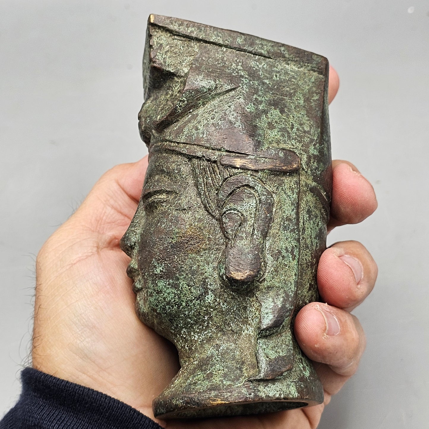 Bronze Diety Head