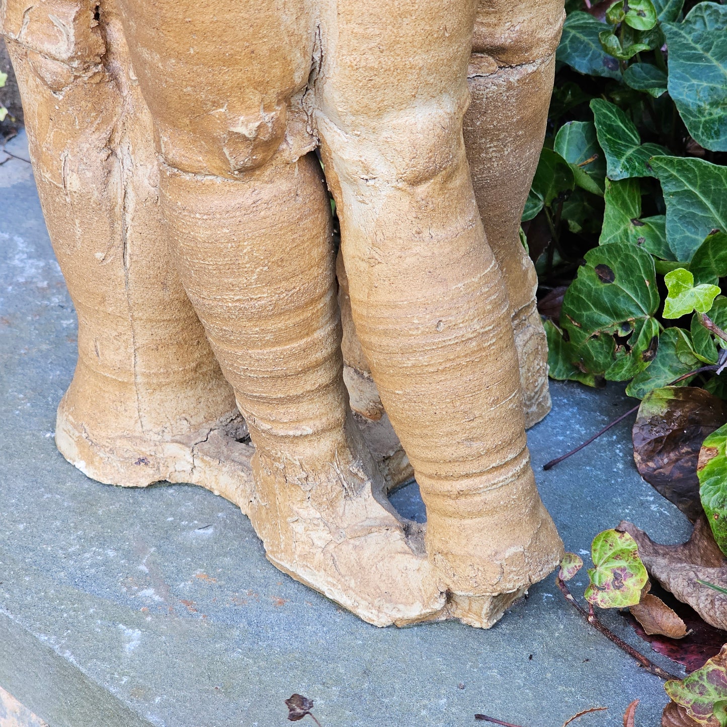 Pottery Figure with Three Nudes by Fire Head Studios - From Dorothy Lerner