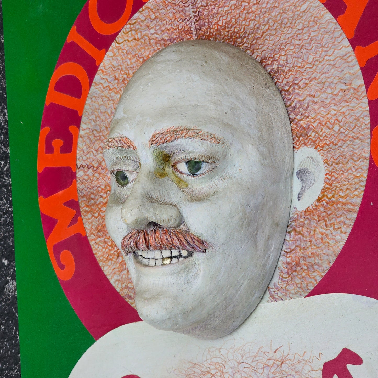 "Medicineman's Chest" Pop Art Mixed Media