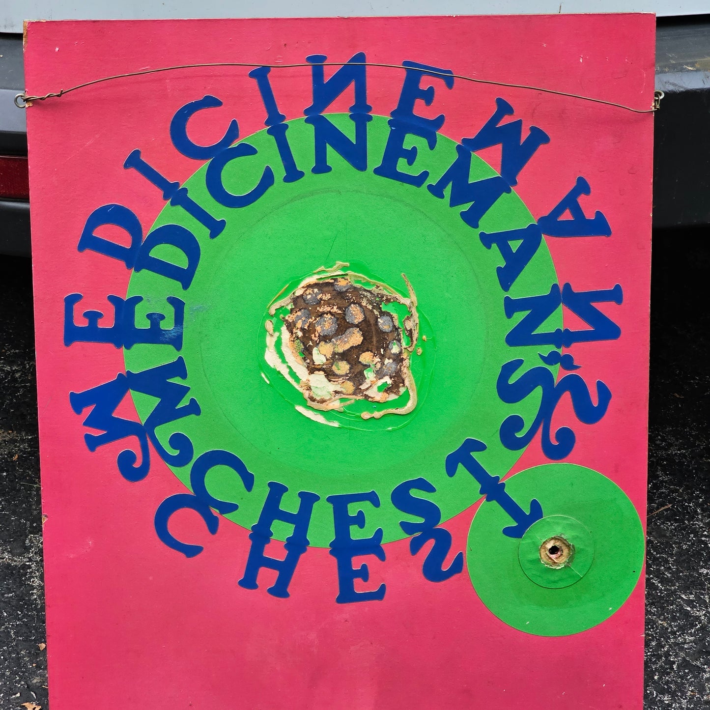 "Medicineman's Chest" Pop Art Mixed Media