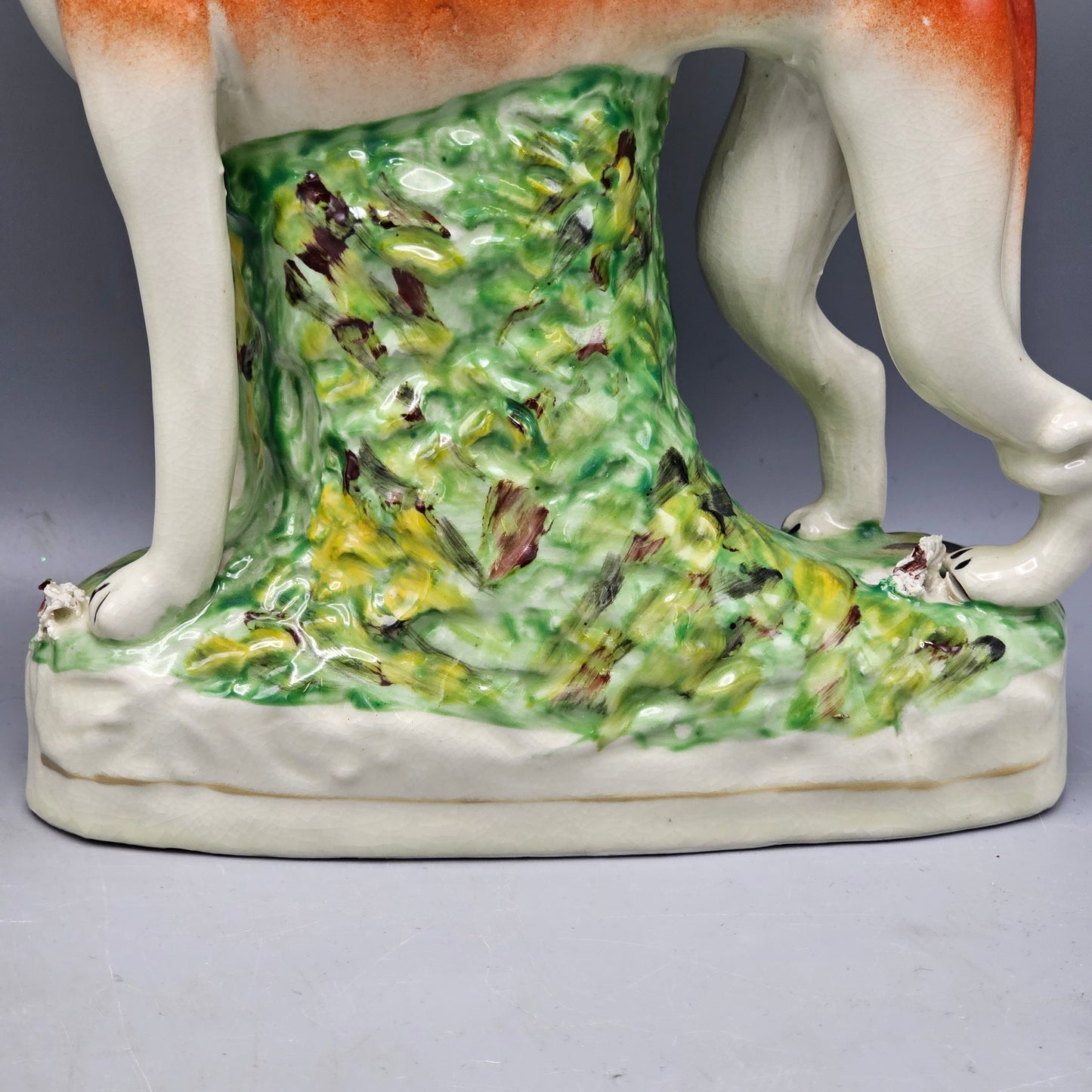 Decorator Dog Staffordshire Spill Vases