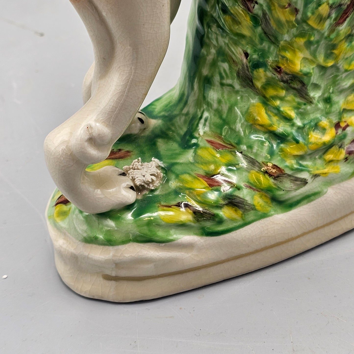 Decorator Dog Staffordshire Spill Vases