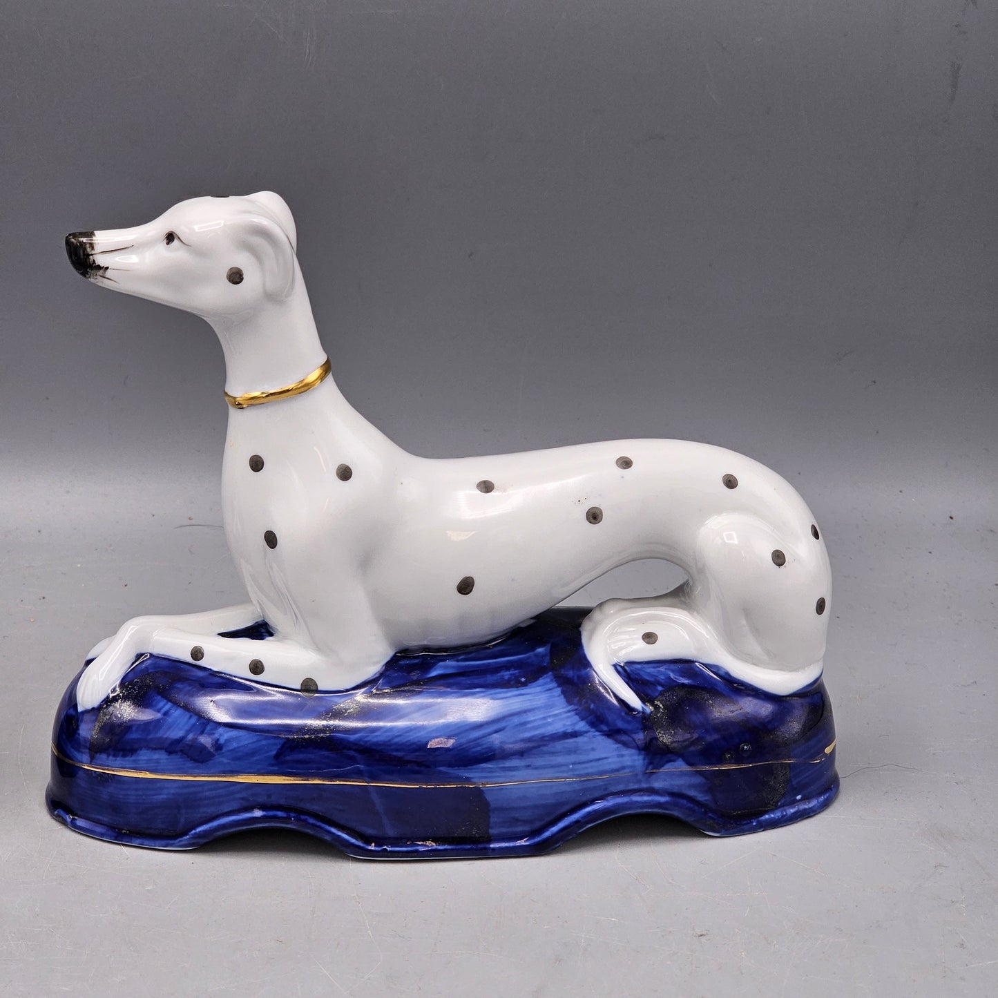 Pair of English Porcelain Staffordshire Dalmatian Dogs