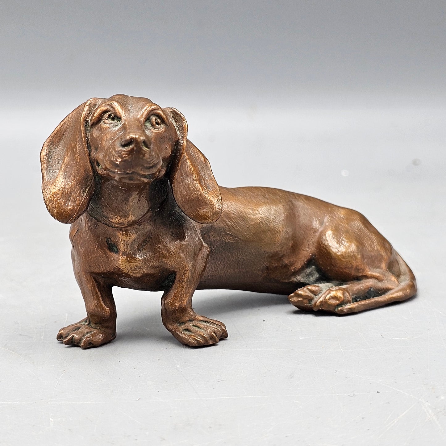 Vintage Metal Dachshund Dog