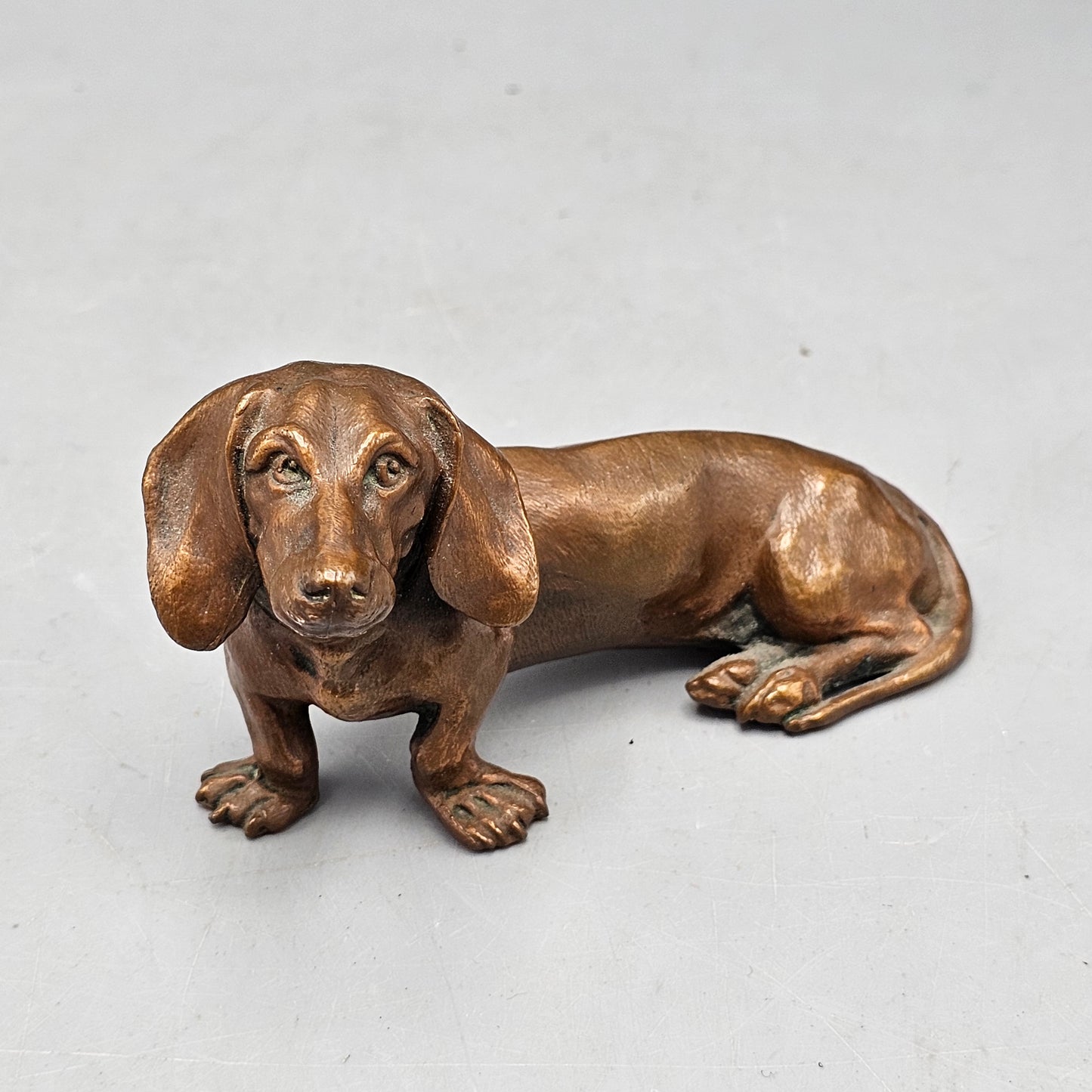Vintage Metal Dachshund Dog