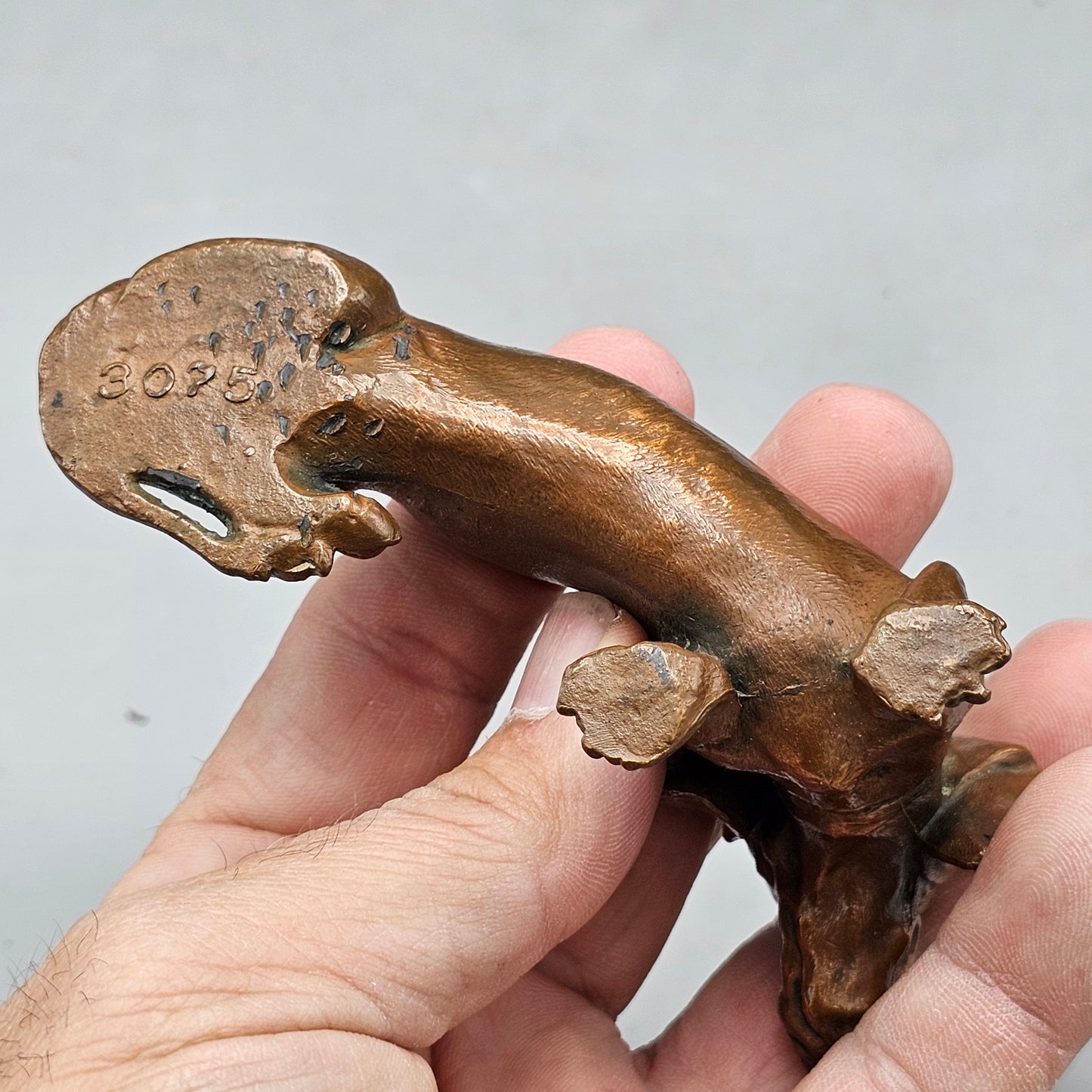 Vintage Metal Dachshund Dog