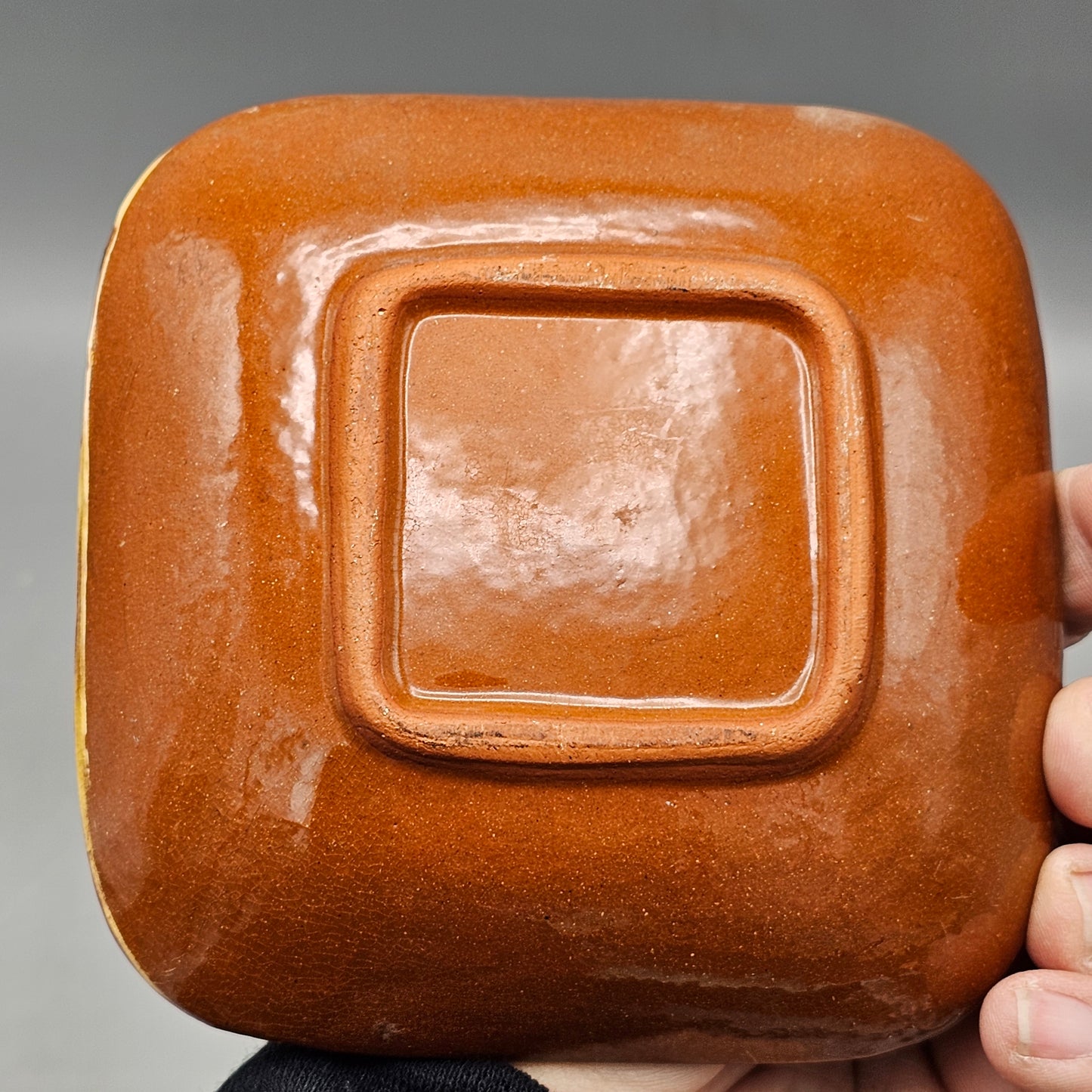 Picasso Style Art Pottery Tray