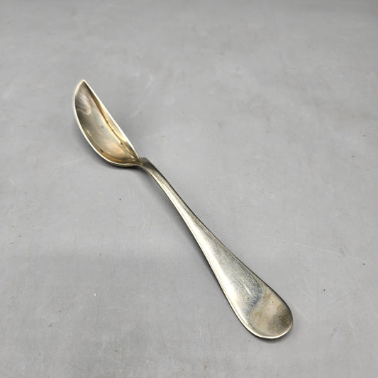 Vintage DeBoutville Co. Silver Half Medicine Spoon