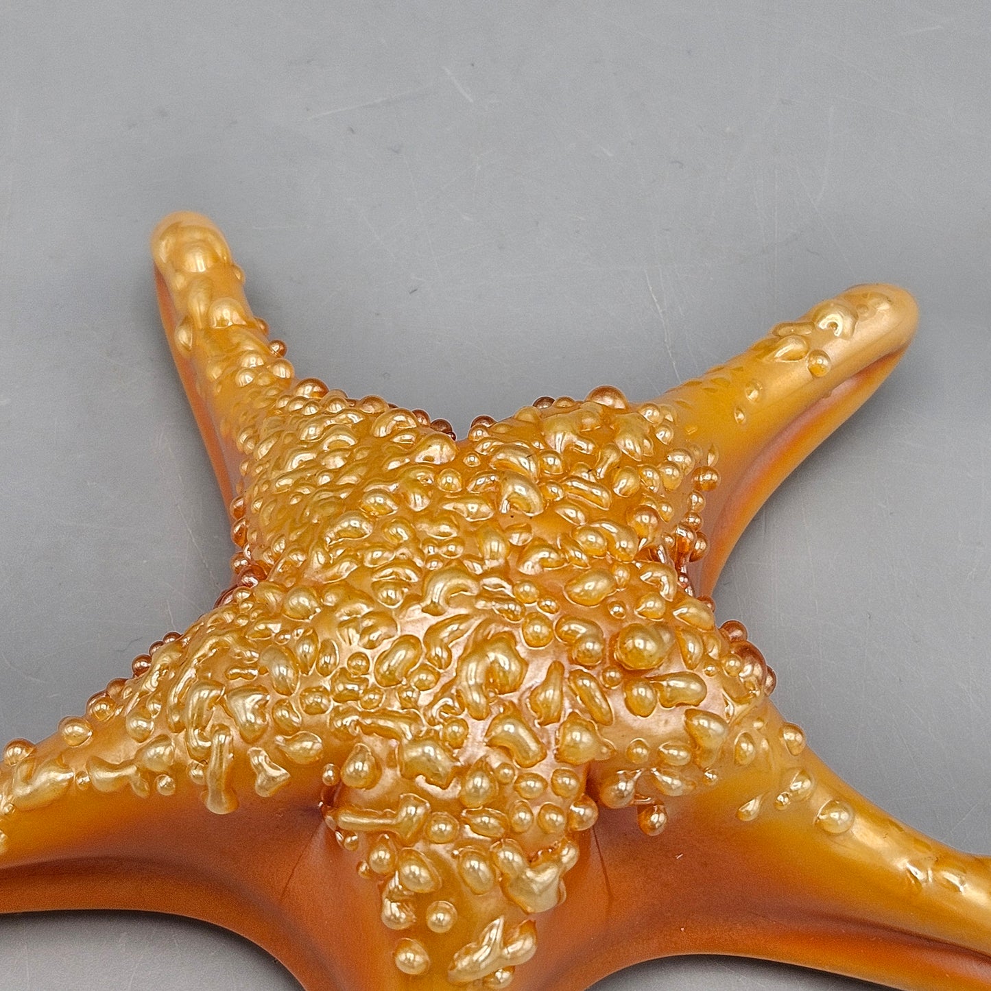 Orient & Flume Art Glass Orange Starfish