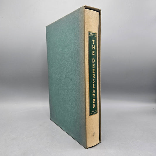 Book: The Deerslayer by James Fenimore Cooper Heritage Press 1961
