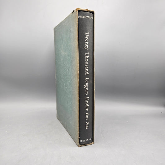 Book: Twenty Thousand Leagues Under The Sea Jules Verne Heritage Press 1956