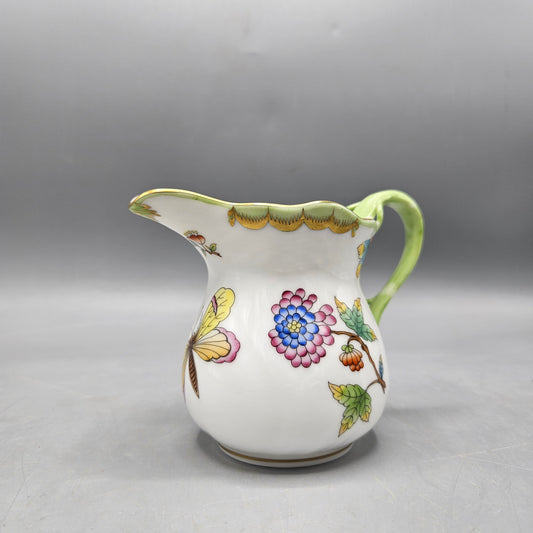 Vintage Herend Porcelain Queen Victoria Mini Creamer