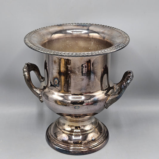 Vintage Silverplate Champagne Bucket with Handles