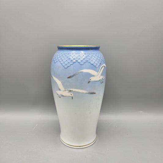 Vase with Seagull By Bing & Grondahl