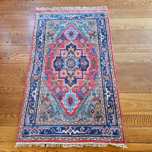 Brand New Turkish Hand Knotted Wool Rug 3' x 5'