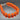Vintage Orange Beaded Necklace