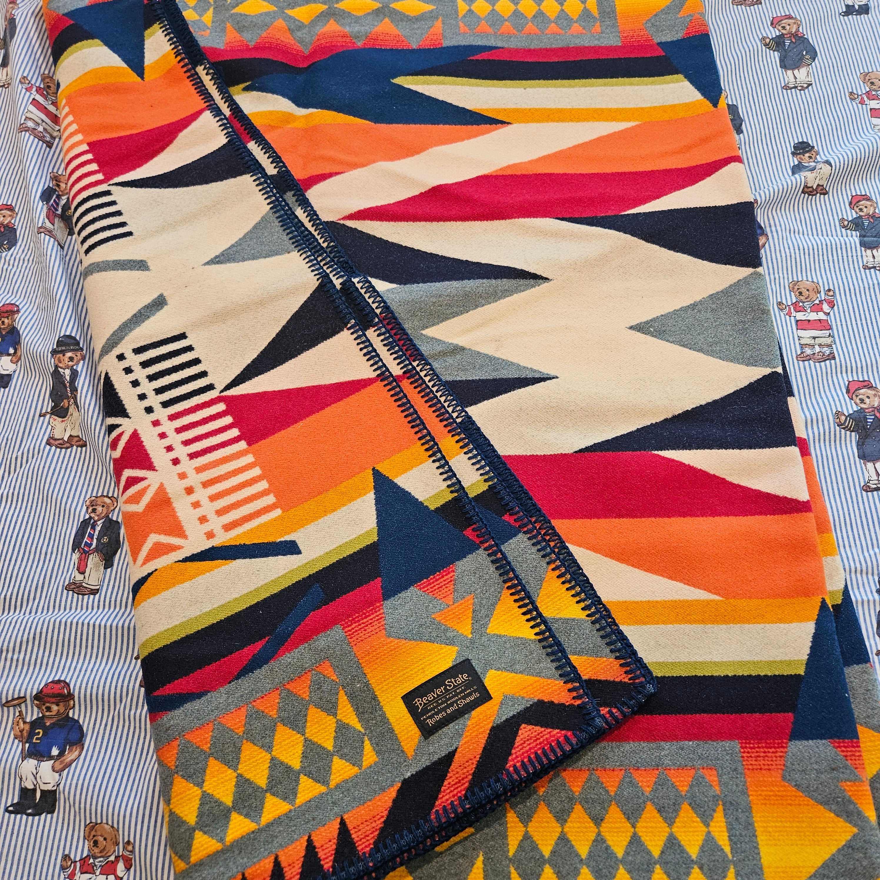 Pendleton Beaver State Wyeth Trail Blanket #1