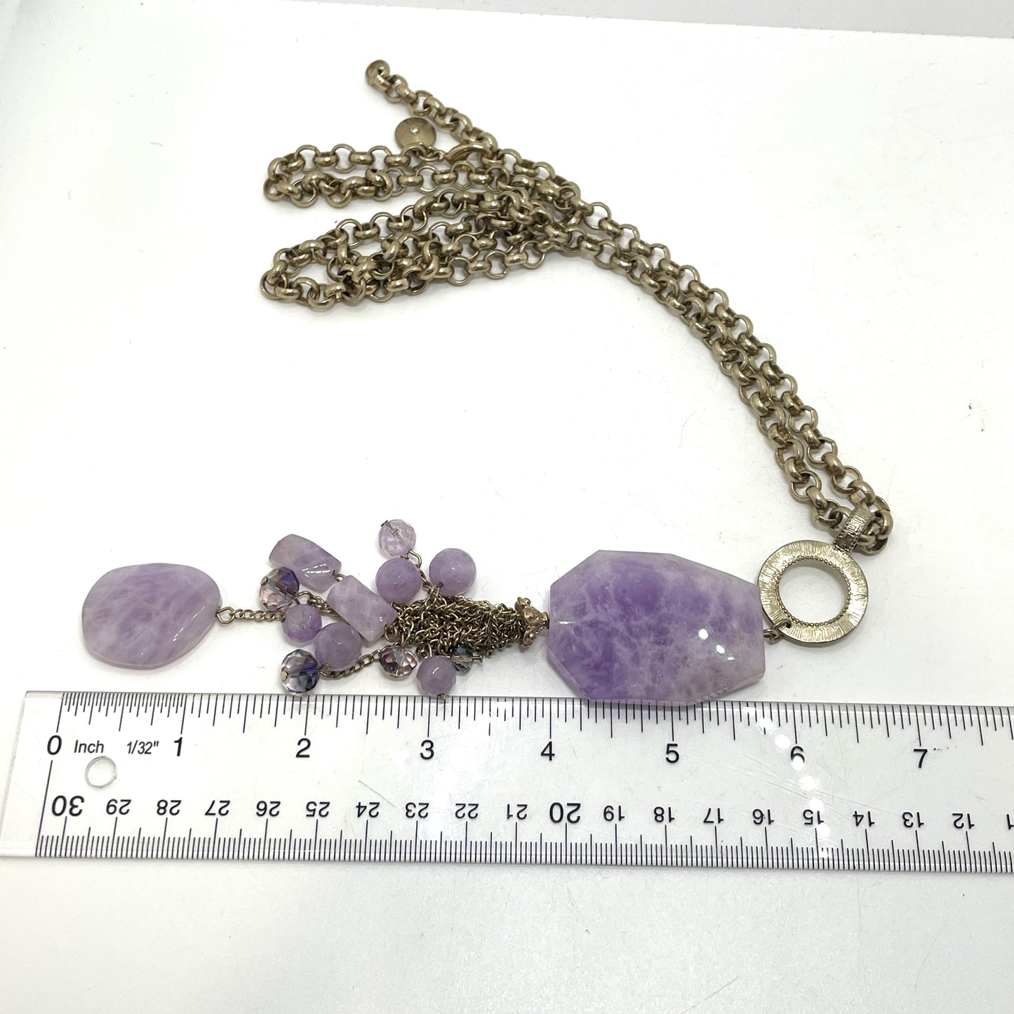 Amethyst Statement Necklace