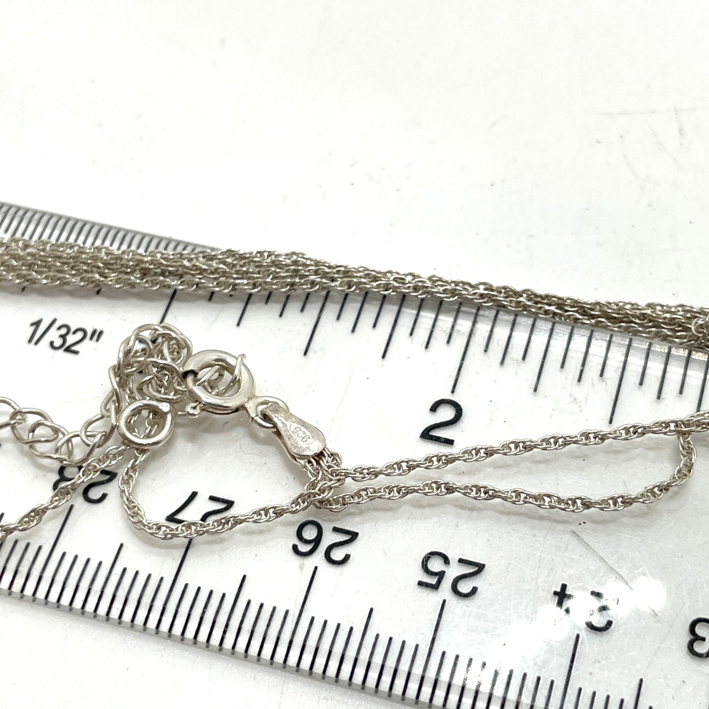 Sterling Silver Twisted Heart Necklace