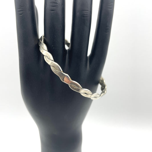 Vintage Silver Bangle Bracelet
