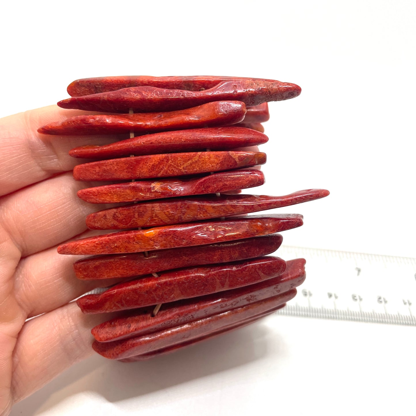 Vintage Red Stone Statement Bracelet