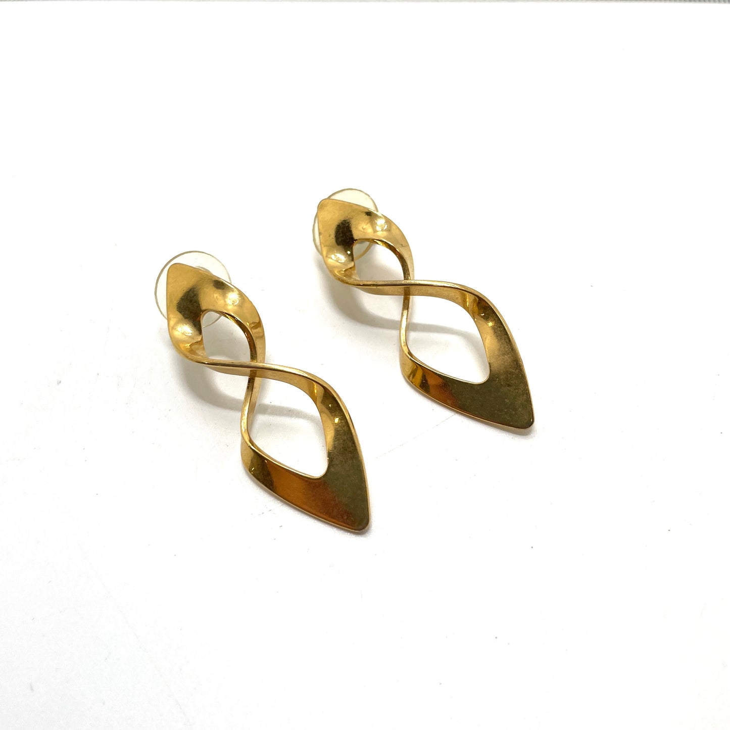 Vintage Gold Dressy Earrings