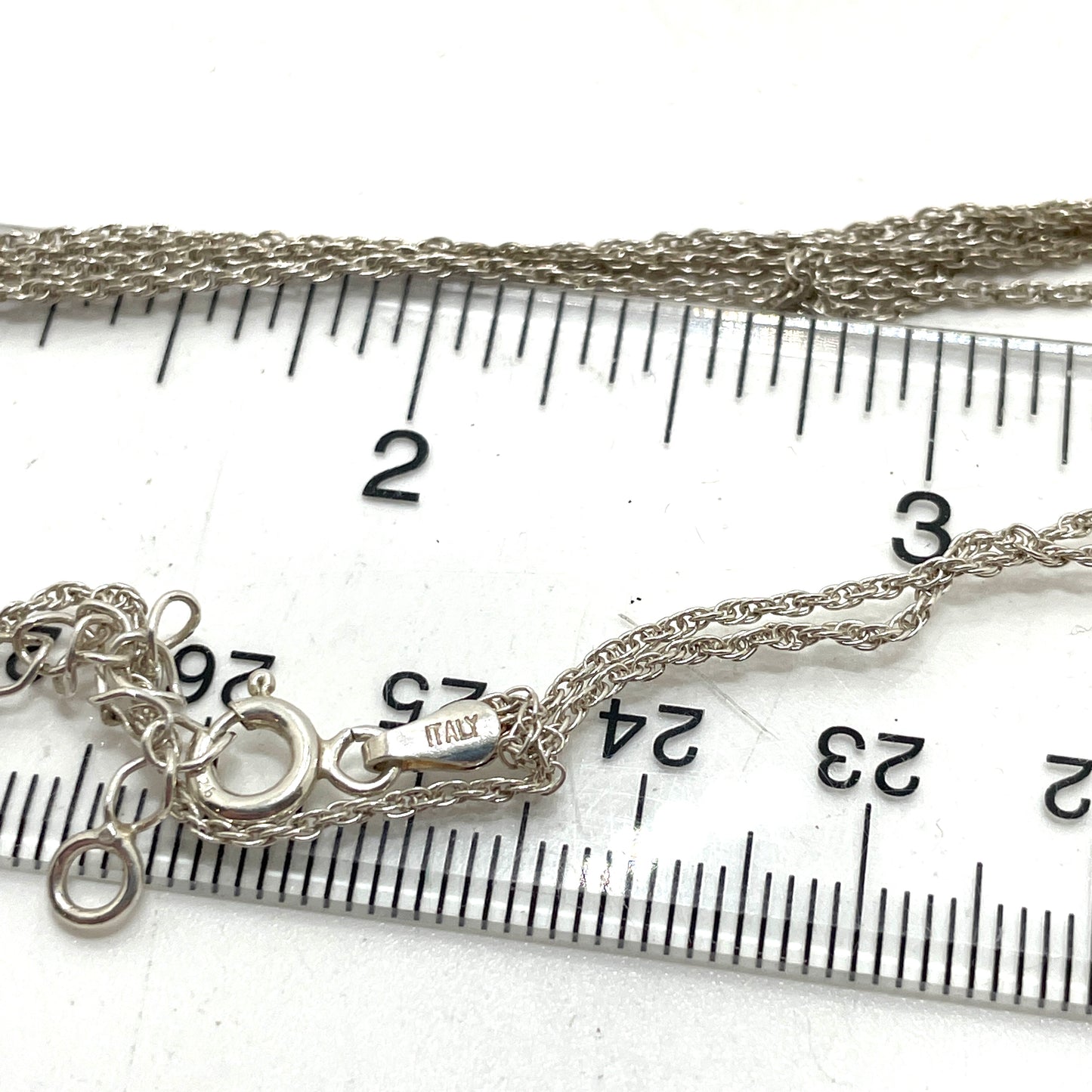 Sterling Silver Twisted Heart Necklace